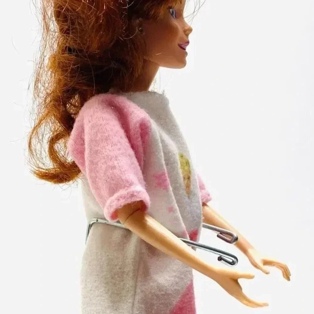 GTI 97 Doll Red Hair Blue Eyes Twist-N-Turn Elbows & Waist Pajamas 12